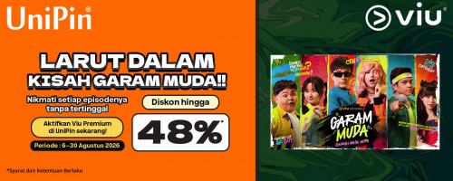 Larut dalam Kisah Garam Muda di Viu! Nikmati Diskon hingga 48% di UniPin